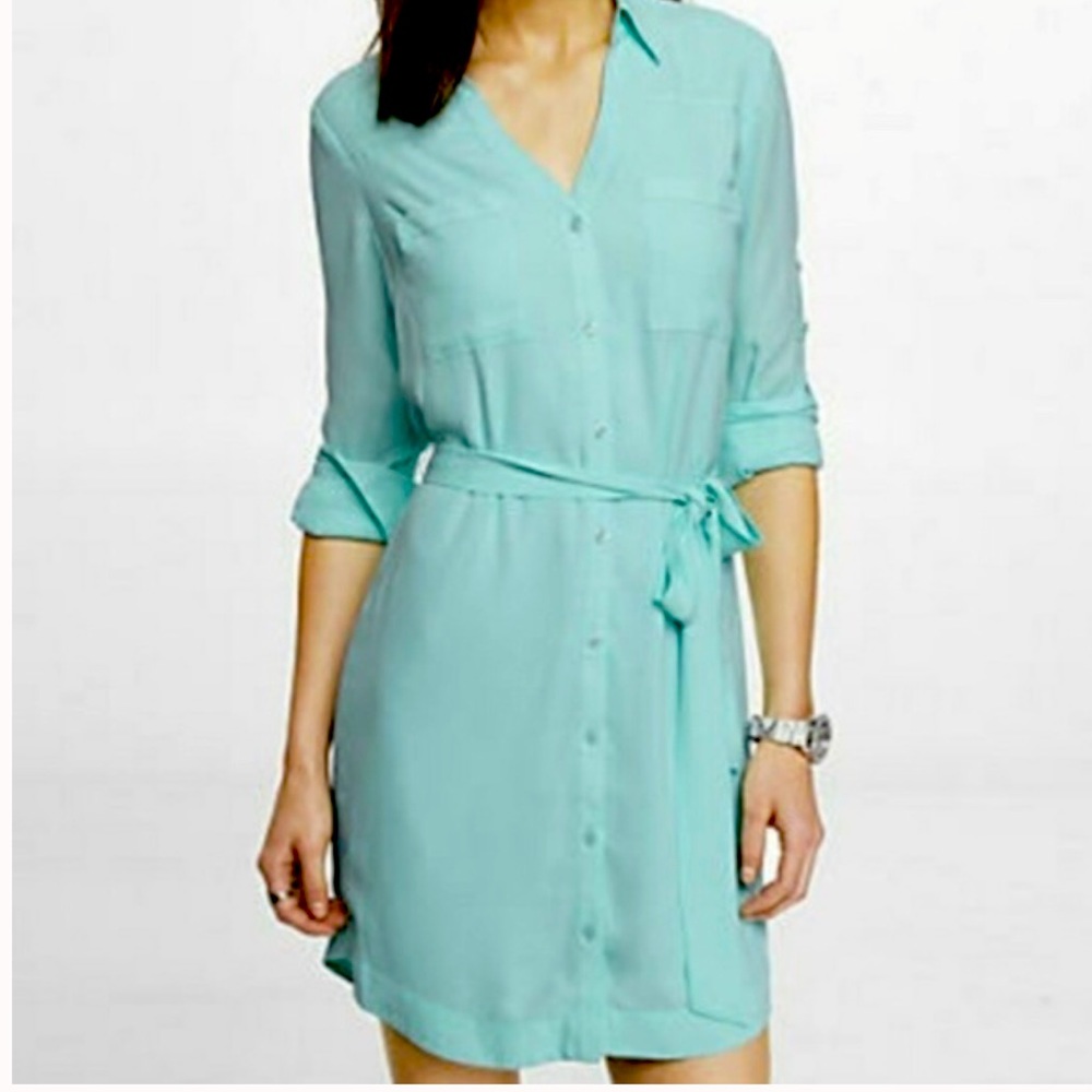 Express Portofino Shirtdress